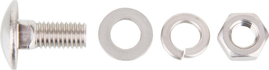 Schlossschraube M8 x 20mm mit Unterlegscheibe und Mutter