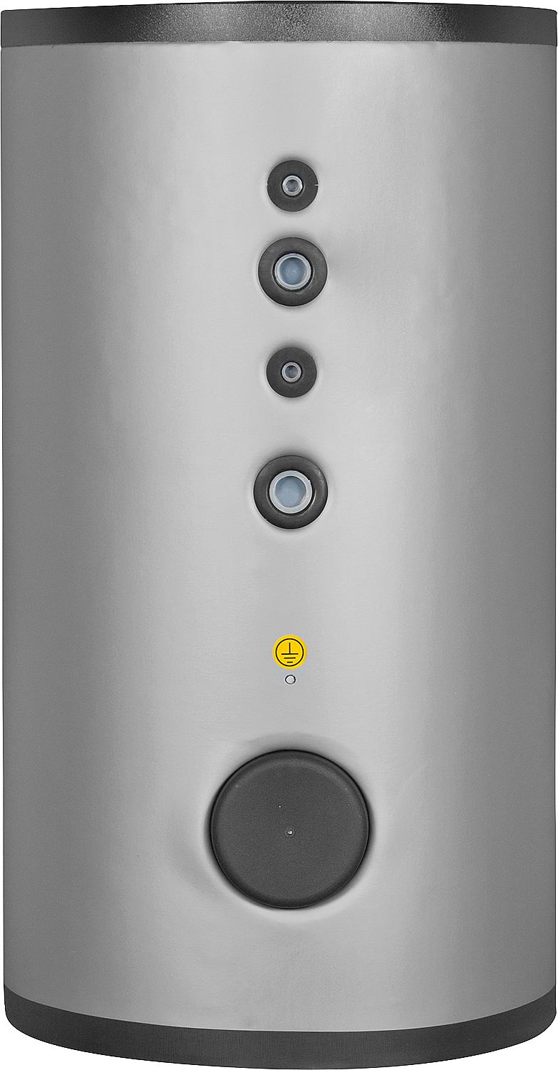 Ballon d'eau chaude sanitaire DSFI 1000 en acier inoxydable avec 2 échangeurs de chaleur, capacité 931 litres