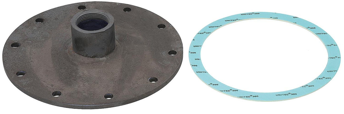 Flanschplatte mit Dichtung für Speicher EV-TWS ab 800 Liter mit Muffe DN40 (11/2")