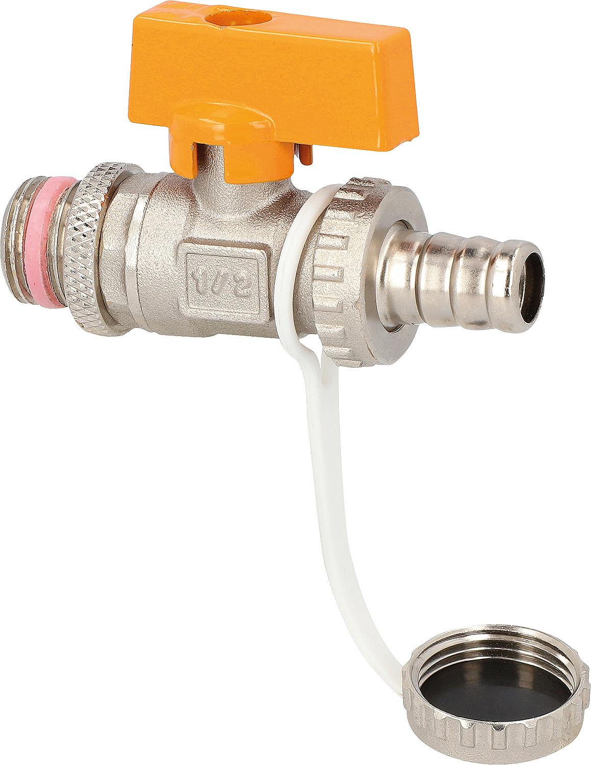 Vanne à bille Solar KFE DN15 (1/2") utilisable jusqu'à 200 °C