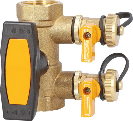 Spül- und Befülleinheit mit Isolier T-Griff