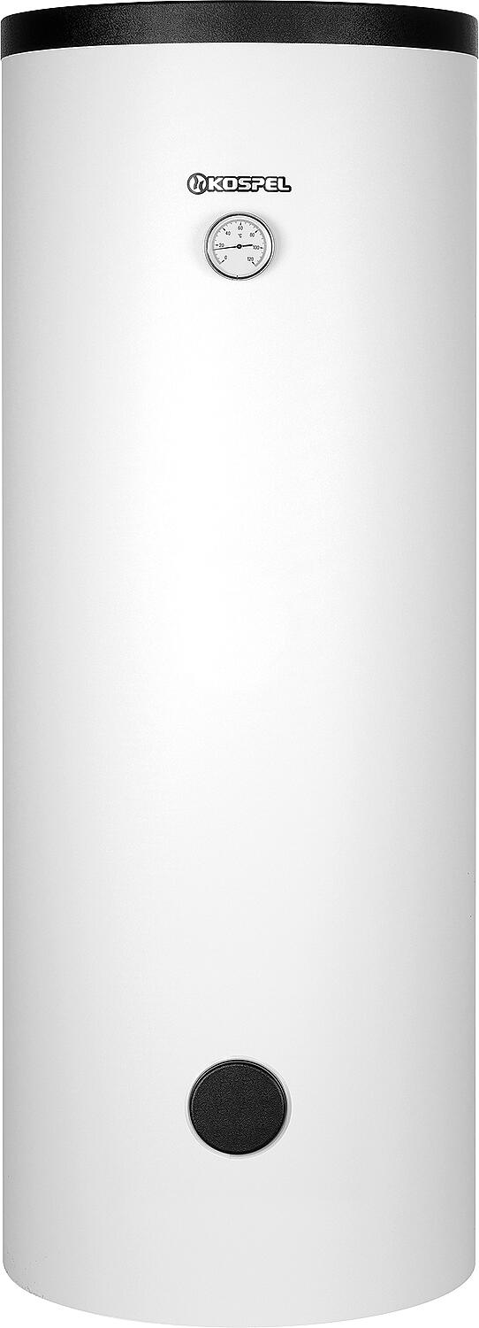 Warmwasser-Wärmepumpenspeicher Kospel SWPC-300 emailliert, mit einem Wärmetauscher