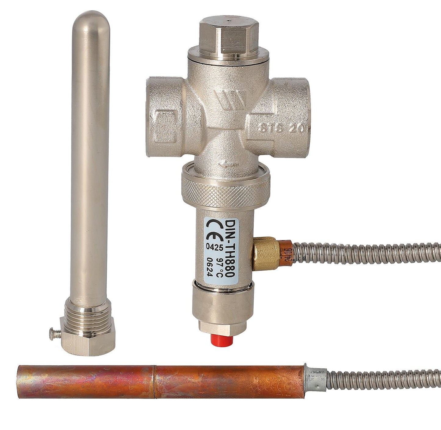 ST20 Überdruckventil für Badeofen druckfest Z100