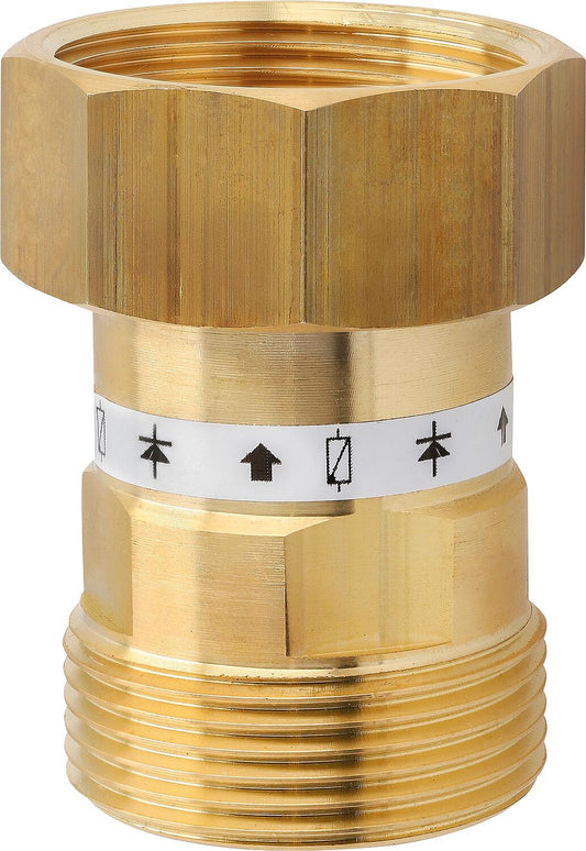 Component for coupling 1 1/4" female to 1 1/4" male fresh water supply