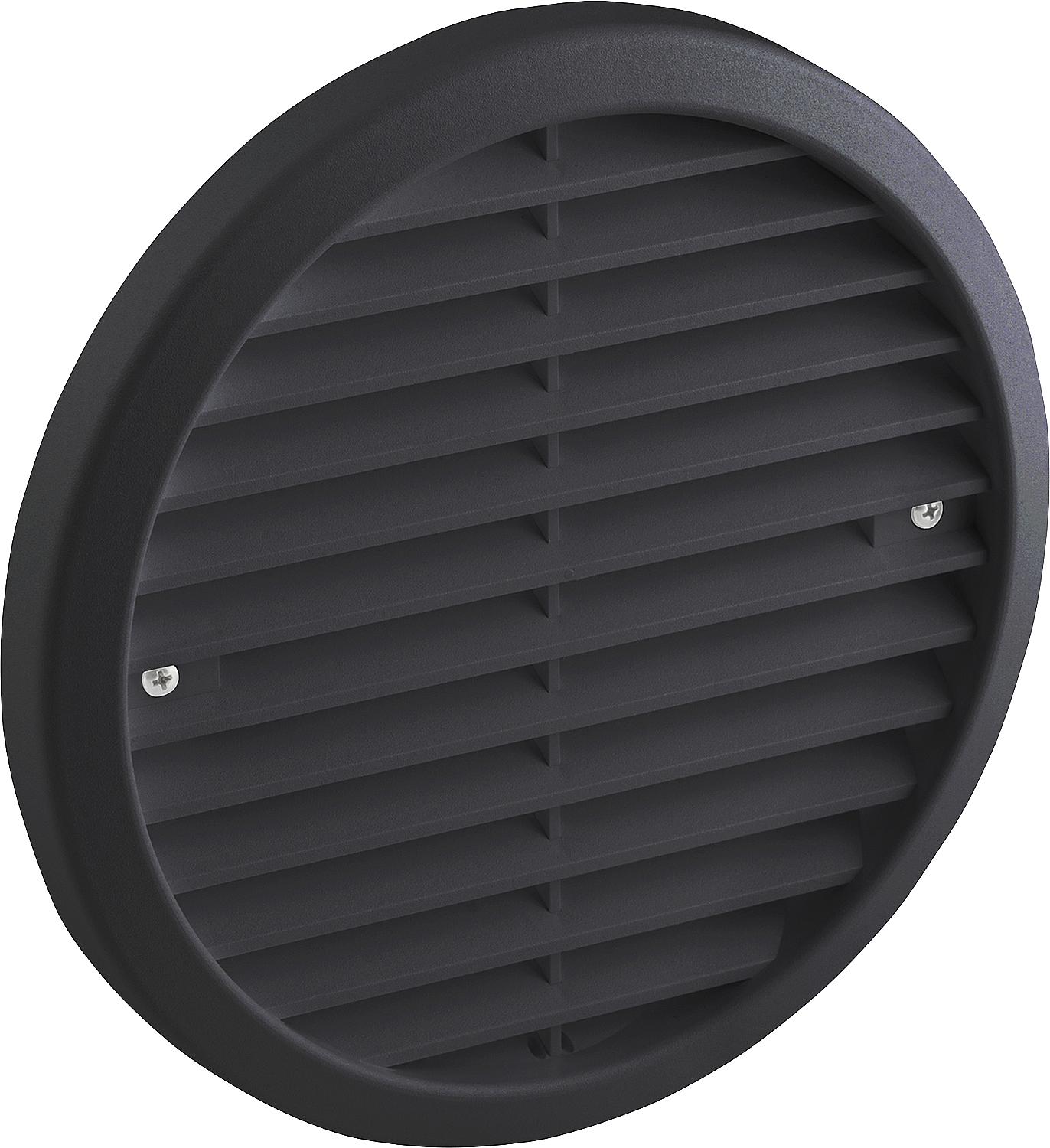 Lunos external grille, color: white, Ø 180 mm, made of plastic, for e²