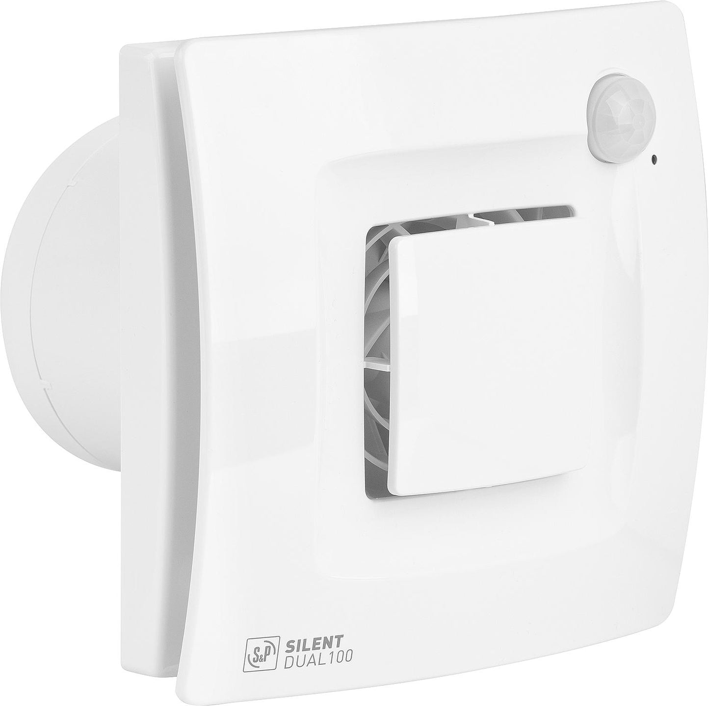 Kleinraumventilator Silent Dual NW 100, V=90 m3/h Bewegung+Feuchtesteuerung