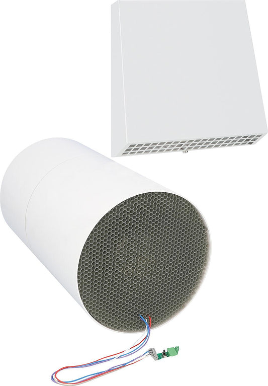 EventAir 2.0 SE ventilation unit with heat recovery, with sound insulation mat and weather protection hood (RAL 9016)