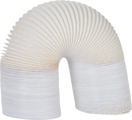 Plastic flexible hose 125 for cooker hoods, white, type 1086 DN 125 / 6m roll