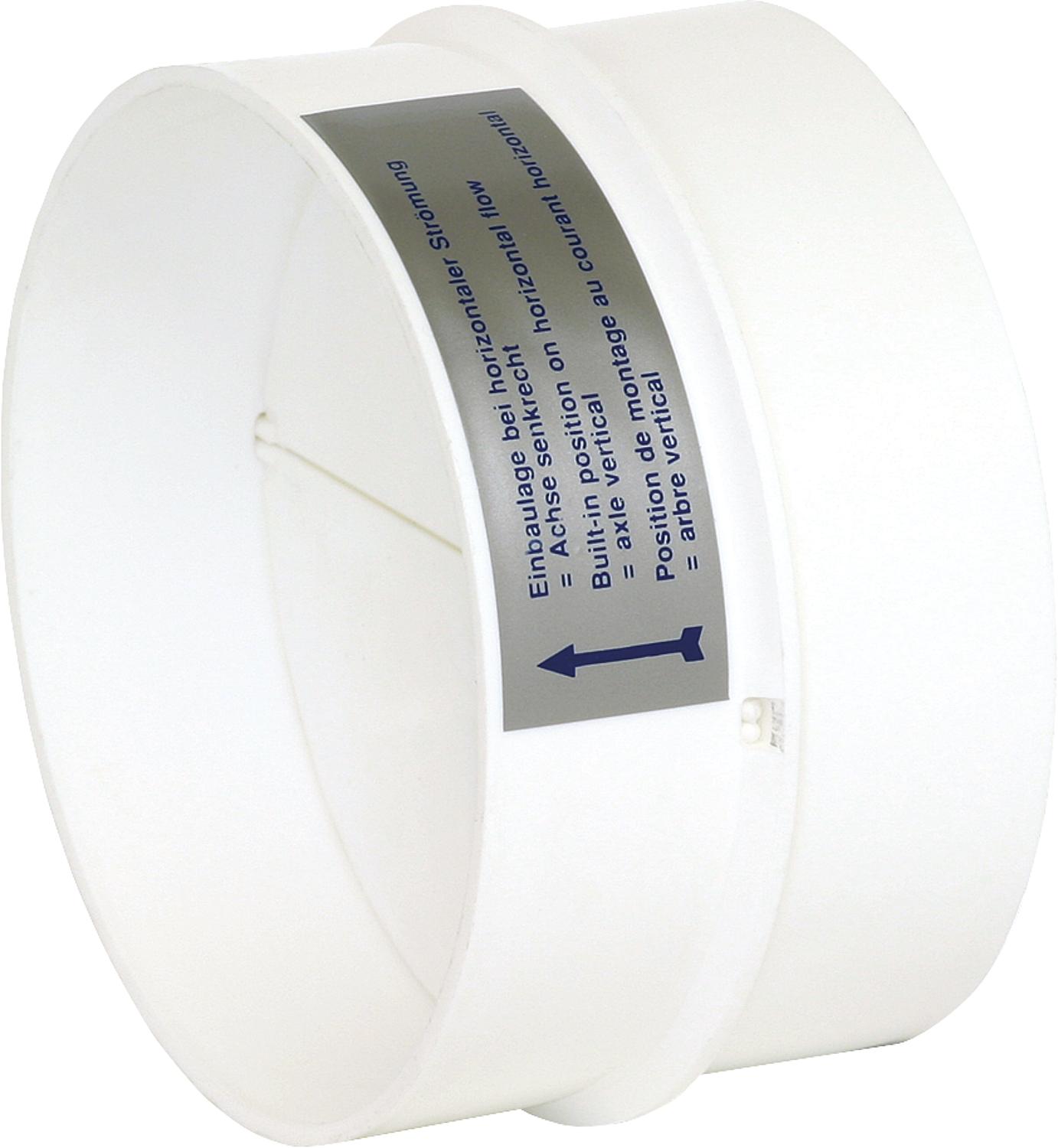 Non-return valve RSK 100 DN 100 made of plastic