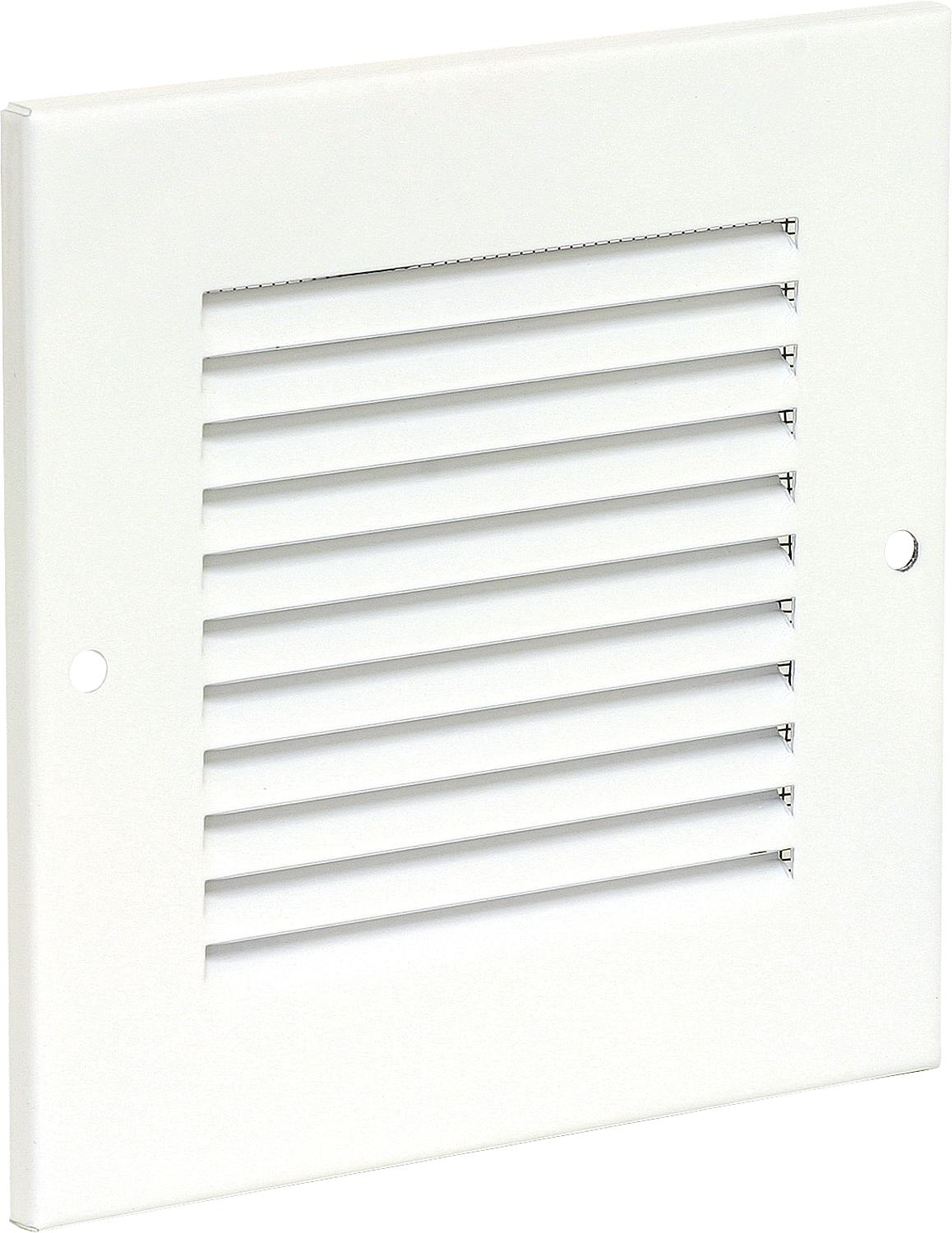 Grille résistante aux intempéries, aluminium anodisé, H/L : 205 x 205 mm, métal, avec moustiquaire et matériel de montage.