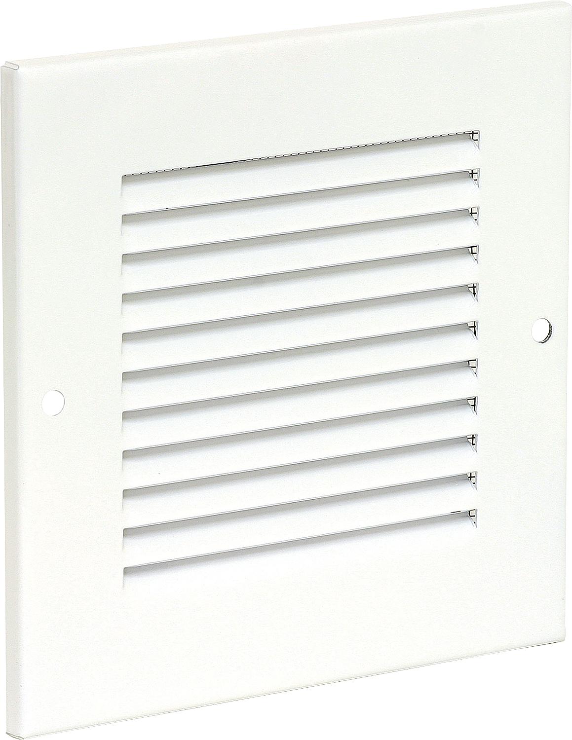 Grille résistante aux intempéries, aluminium anodisé, H/L : 205 x 205 mm, métal, avec moustiquaire et matériel de montage.