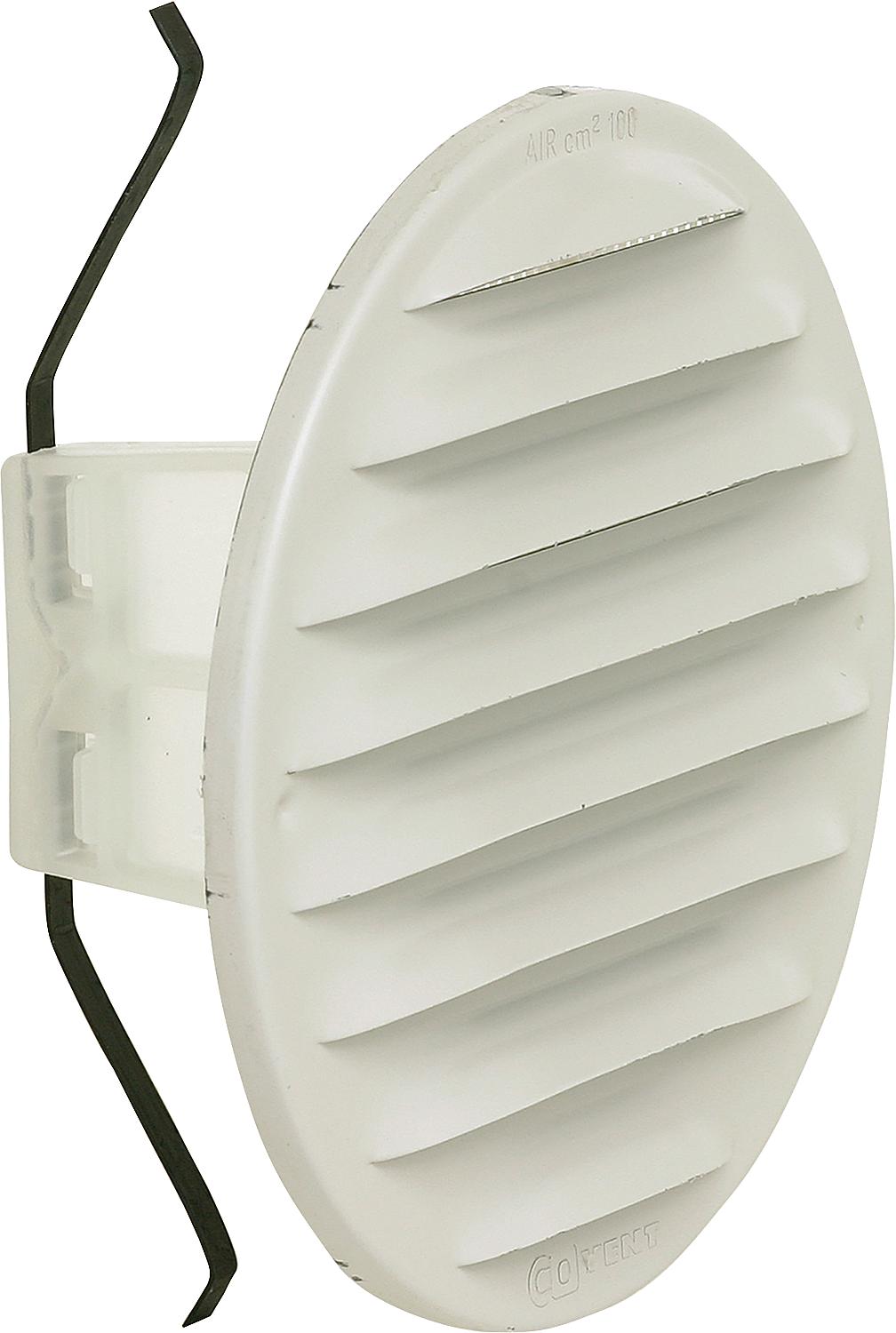 Round ventilation grille LGR 150al, outer dimensions 175 mm / nominal width 125-160 mm / anodized aluminum