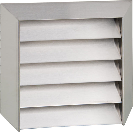 Außengitter mit feststehenden Lamellen