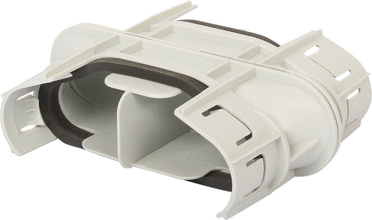 Flat tube connector 52x132 mm