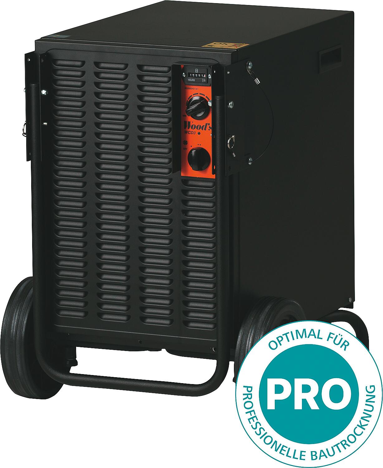 Séchoir de construction Wood's WCD3 (R 290) pour le séchage professionnel des bâtiments