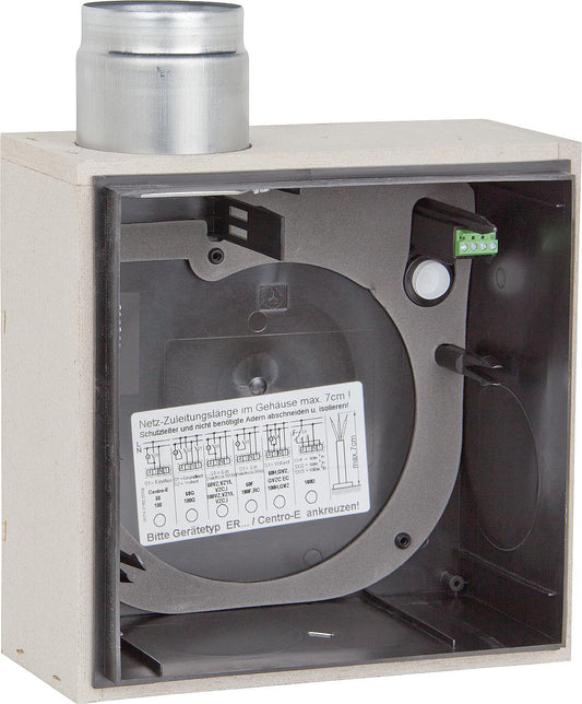 Boîtier encastrable pour système de ventilation ER ER-UPB