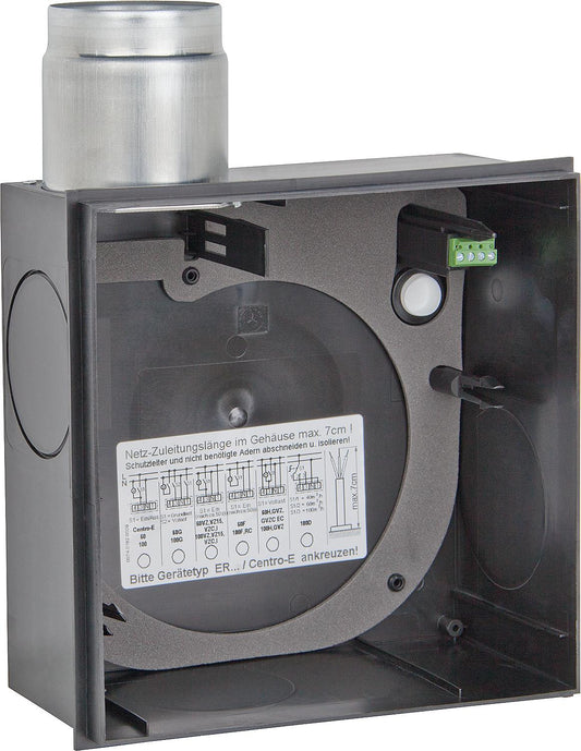 Boîtier encastrable pour système de ventilation ER ER-UPD