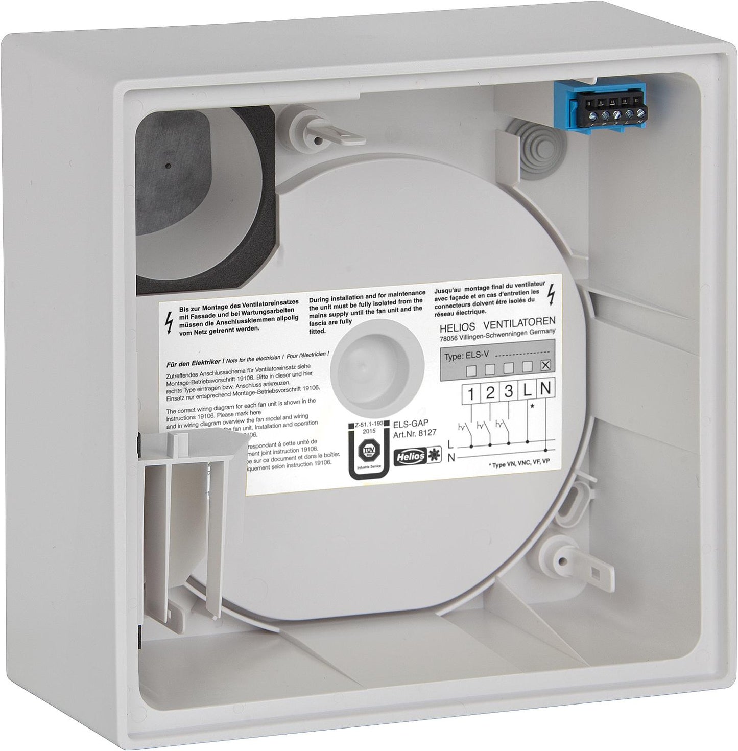 Boîtier Helios monté en surface ELS-GAP