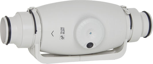 TD Silent semi-radial duct fan, soundproofed, type TD-1000/200 Silent
