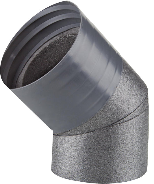 Elbow 45° IP-B 125/45° with socket DN 125