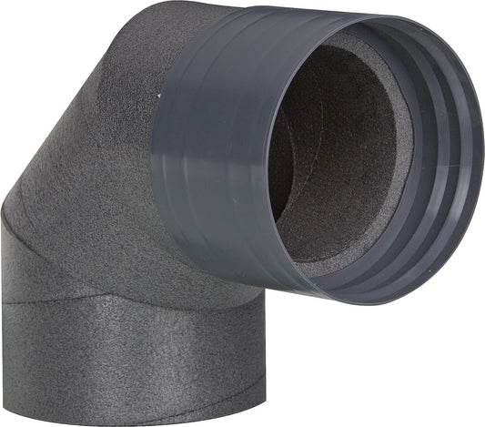 Elbow 90° IP-B 125/90 with socket DN 125