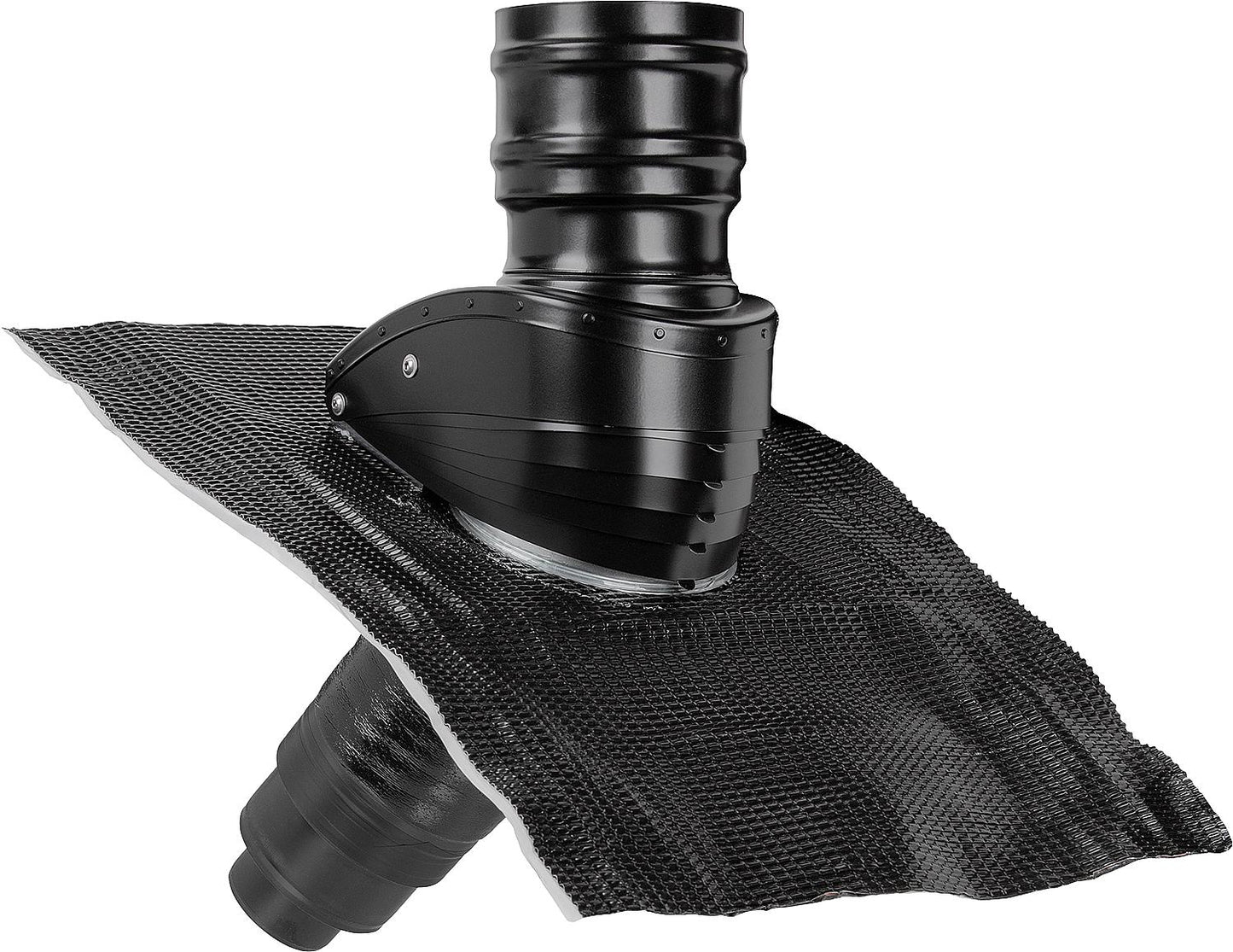 Roof vent for pitched roofs, dirt trap type SDS 100, natural red color