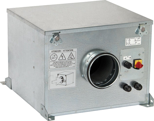 Soundproofed ventilation box with motor protection, 230V CAB-355 Ecowatt