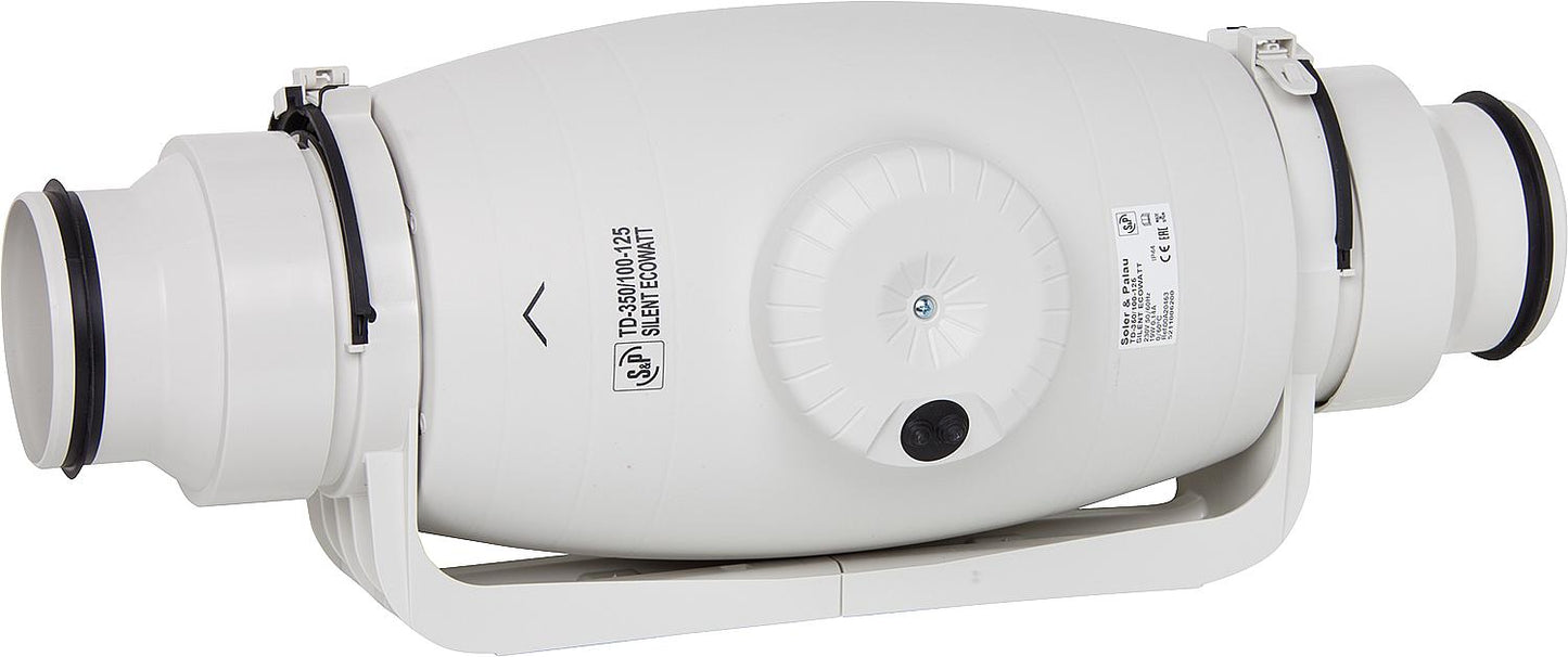 Soundproofed inline duct fan with EC technology TD-2000/315 Silent Ecowatt