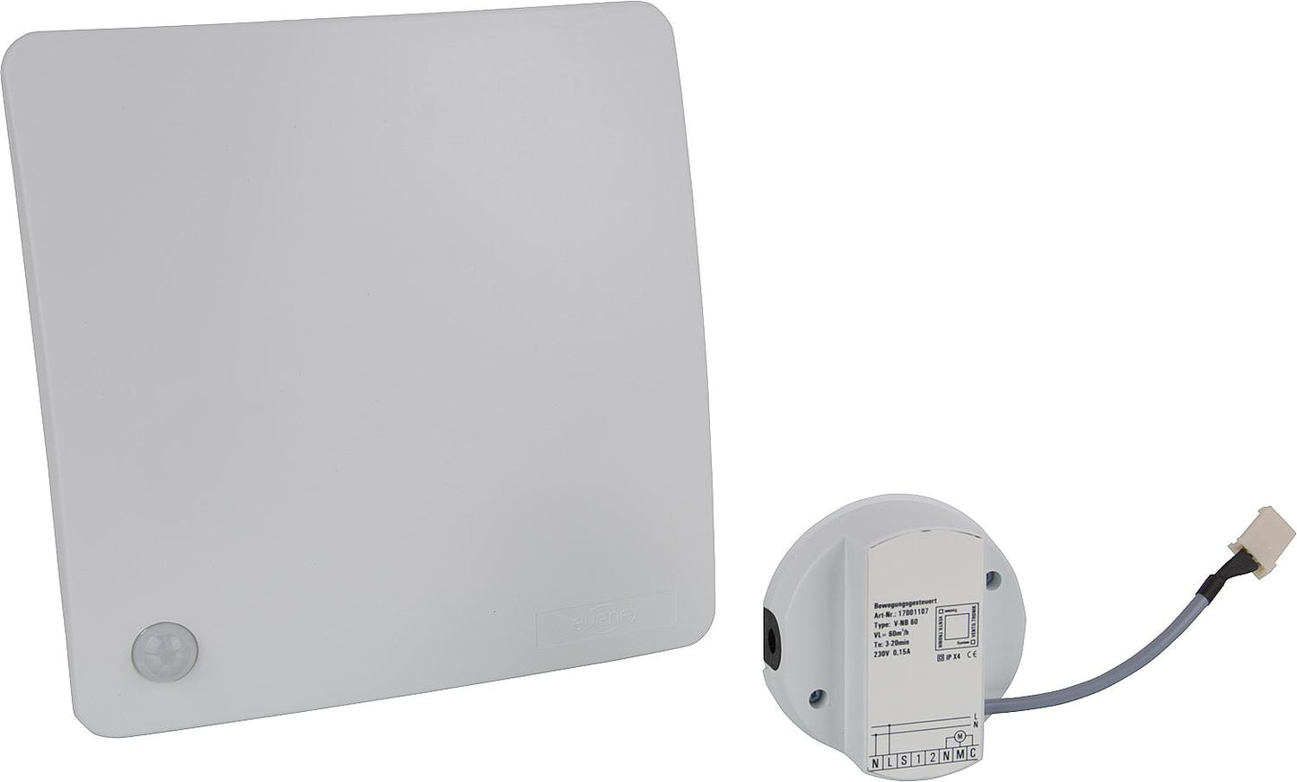 EVENES V-NF30/60 2-stage control module, overrun + switch-on delay, humidity control