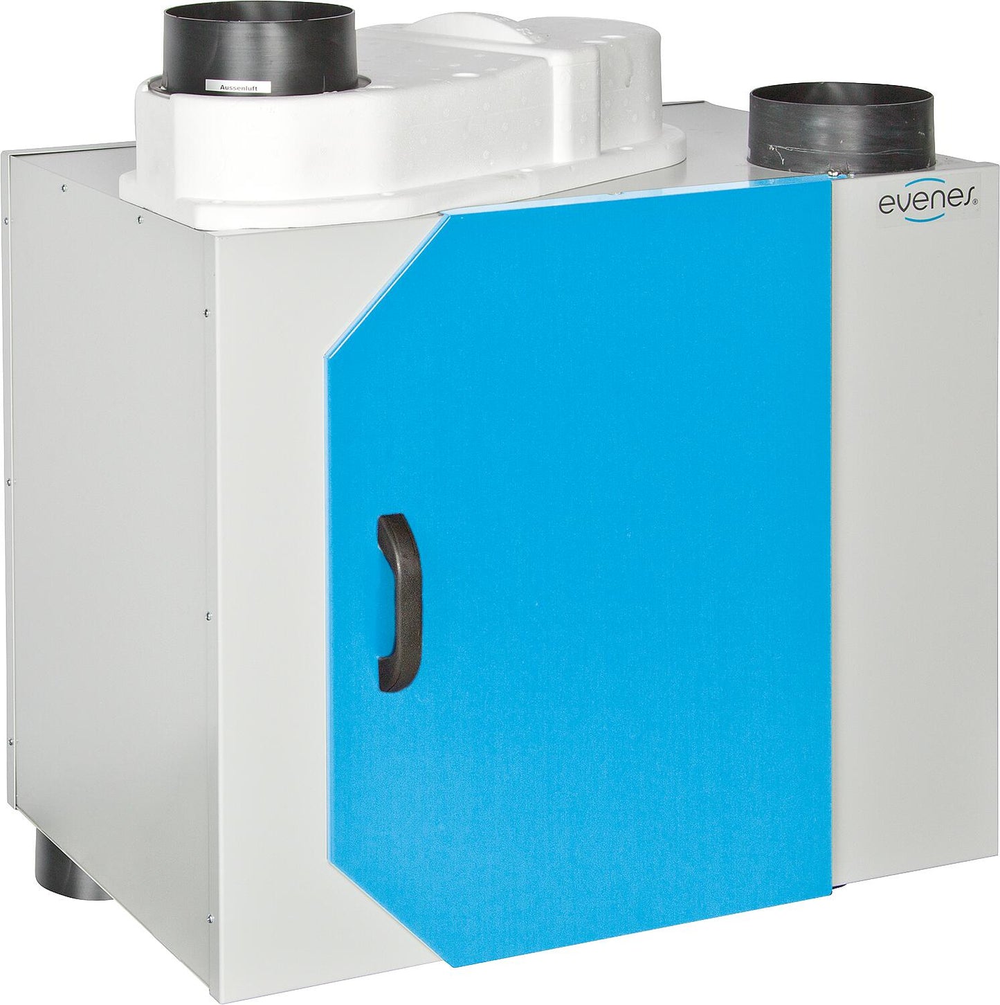 KWL EVENES HRV 35 OO BY, 3-stage, max. volume 350 m³/h, top/top connection