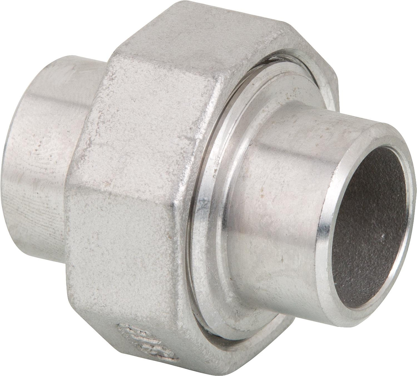 Weld-on screw fitting V4A 3" EF 340S