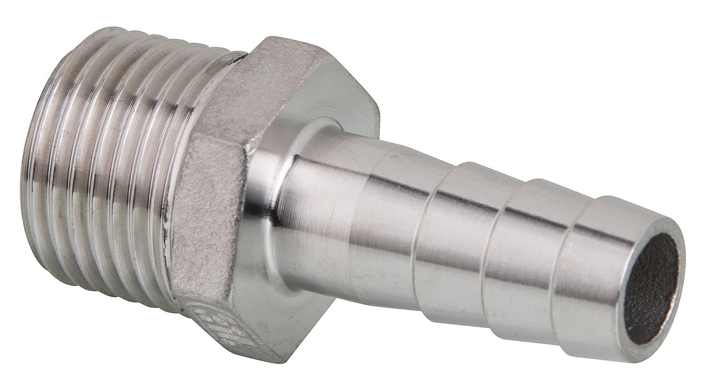 Hose barb V4A 3" x 76.1 mm