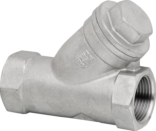 Stainless steel pipe strainer, material 1.4408, PN 40, 2" A-261T