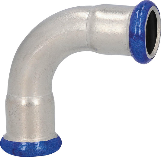 Stainless steel press fitting M-contour bend 90°, i/i . DN 108