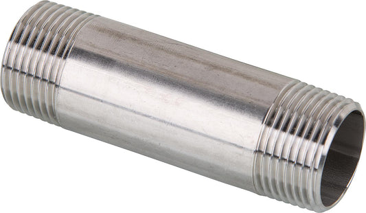 Double pipe nipple V4A 3" x 300 mm SL