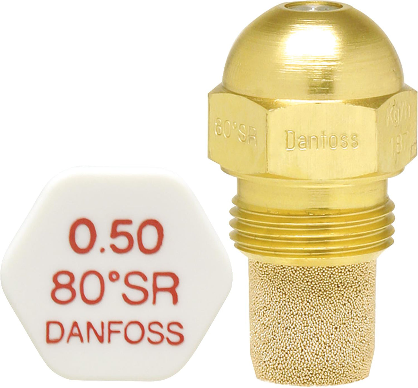 Danfoss 1.00/60°SR round head burner nozzle